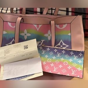 Designer inspired tote bag